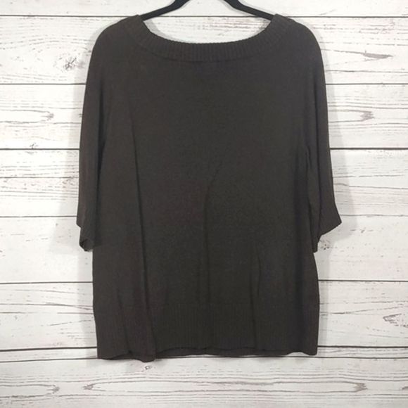 Gap Scoop Neck cotton/ Cashmere Sweater - Picture 2 of 6